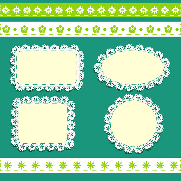 Векторный цветочный фон
