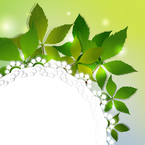 Векторный цветочный фон
