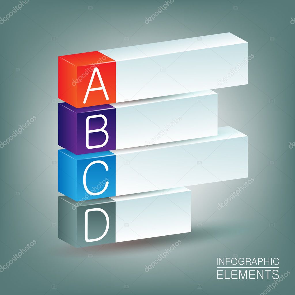 Steps process arrows. vector  illustration 