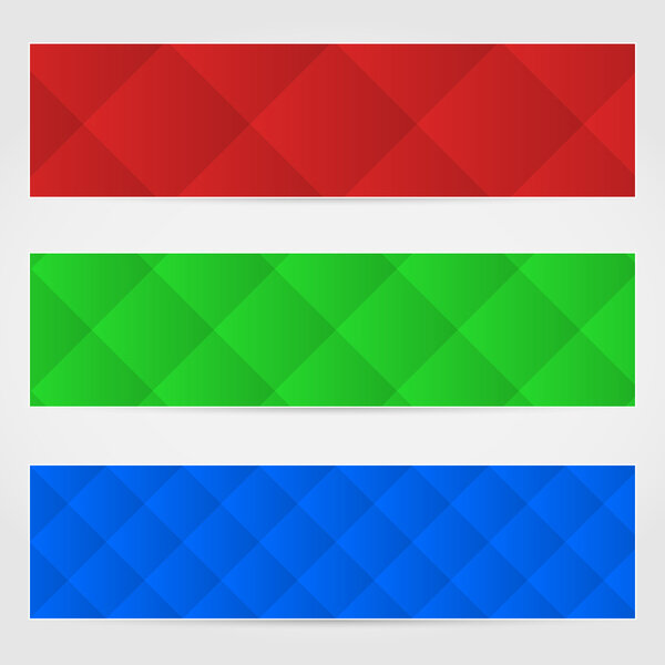 set of four rounded squares texture on white background