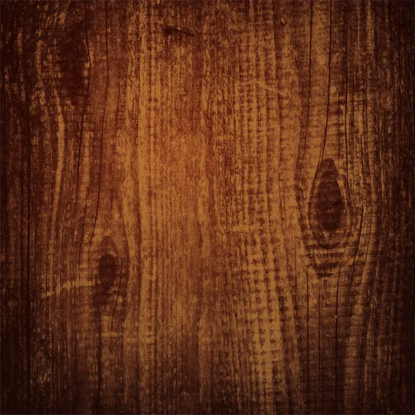 Natural Dark Wooden Background — 스톡 벡터