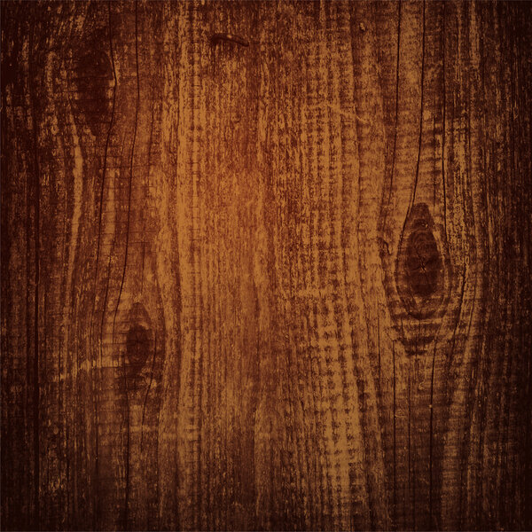 Illustration of the natural dark wooden background
