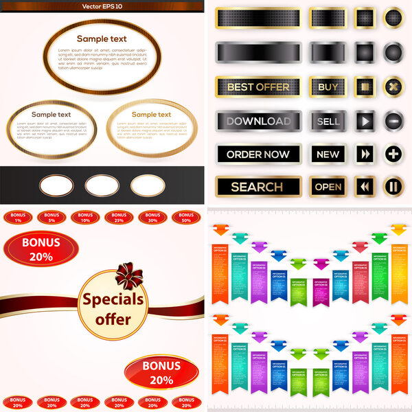 Набор иконок для покупки
