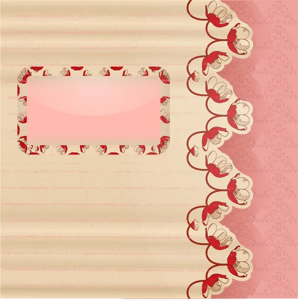 Scrapbook Template Vector Illustration Royalty Free Stock Vectors