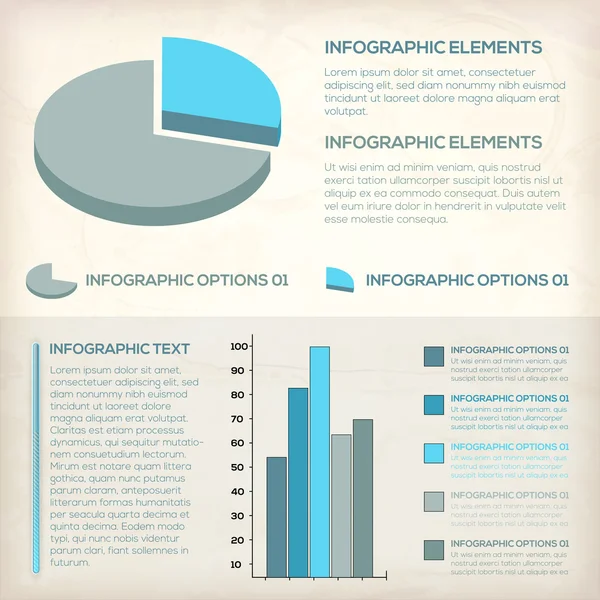 Uppsättning Infografik Royaltyfria Stockvektorer