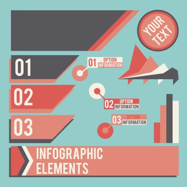 iş Infographic öğeleri illüstrasyon vektör