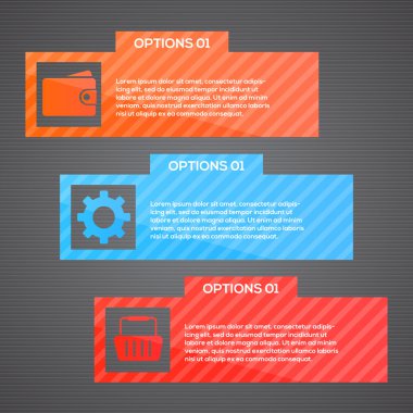 Vektör web şablonu - Web sayfası vektör çizim