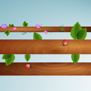 Vector floral arka plan tasarımı