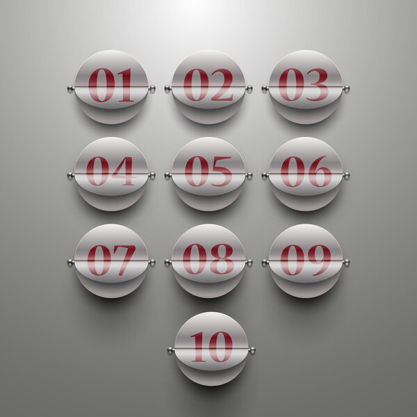 Номер от 1 до 10
