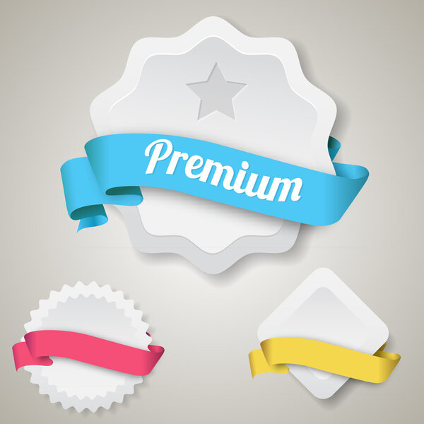 Набор пустых значков
