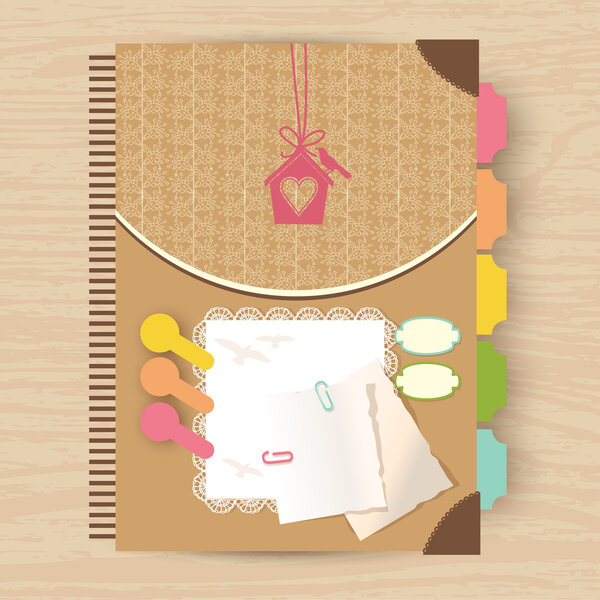 elegant card vector illustration