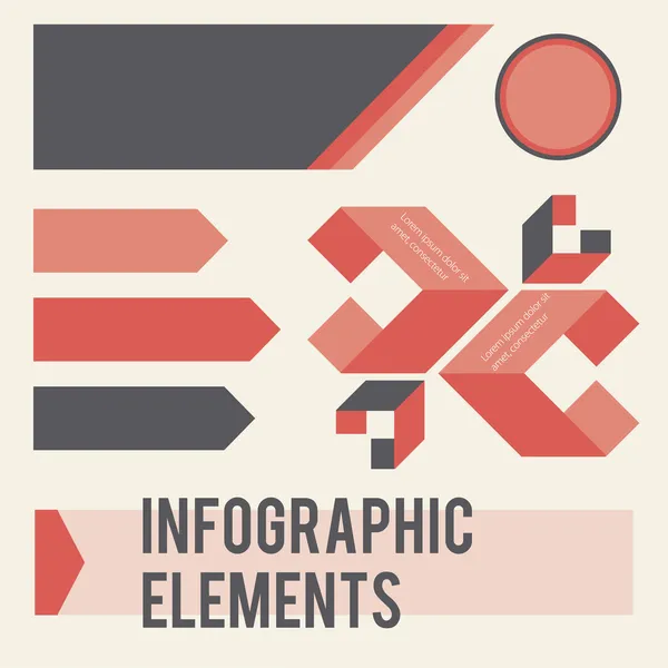 Infographic Elements Vector Illustration Stock Vector