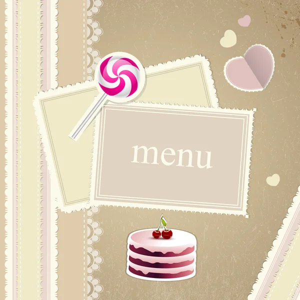 Restaurant Meniu Design Card Grafică vectorială