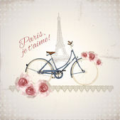 Romantic postcard from Paris