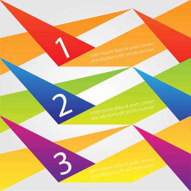 Vector background with numbers clipart