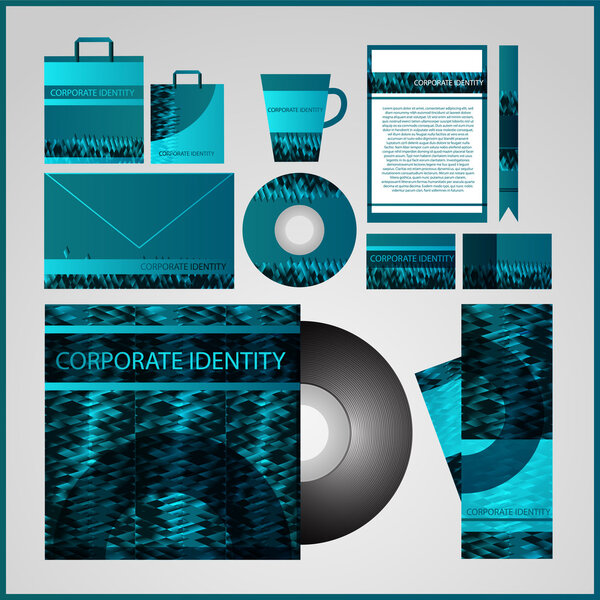 Selected Corporate Templates vector illustration