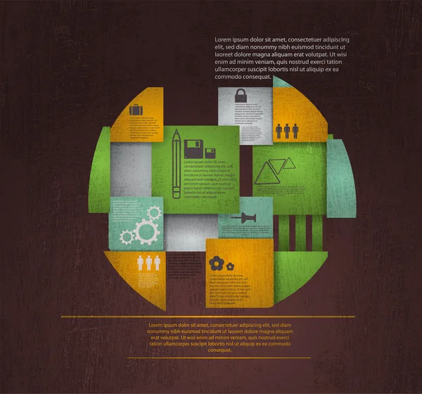 Σετ Αναγραφής Infographics Παγκόσμιος Χάρτης Και Γραφικά Πληροφοριών — Διανυσματικό Αρχείο