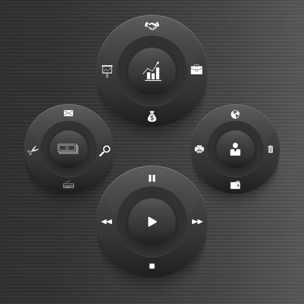 Vector web elements vector illustration