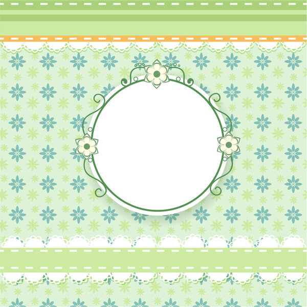 Vector floral background design