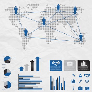 Infographic öğeleri kümesi