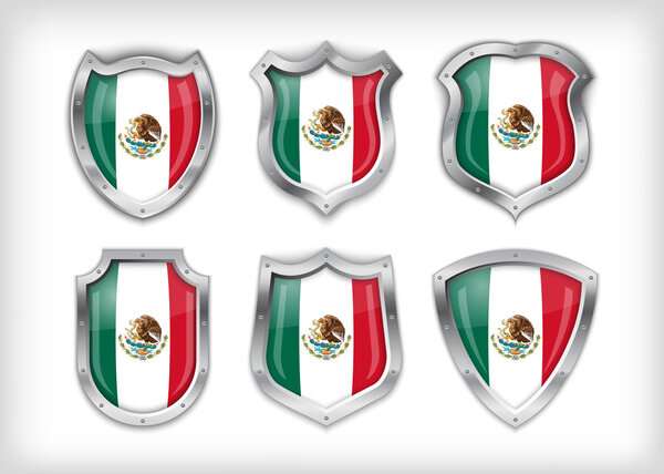 Italian safety label vector over white