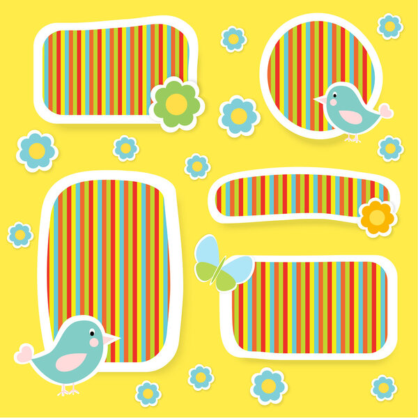 Установить вектор рамы детей
