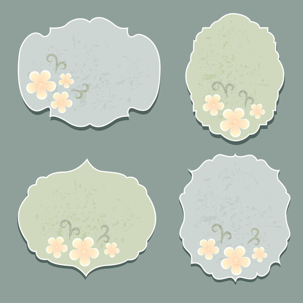 Набор векторов флоры
