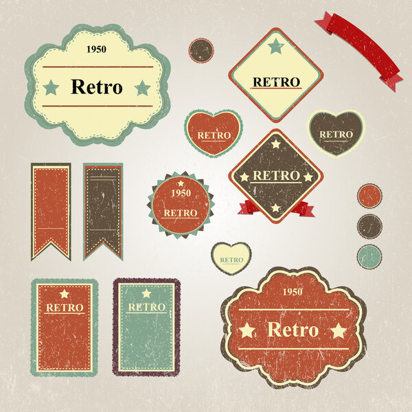 Set of vintage frames