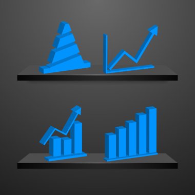 çizelge ve grafik koleksiyonu. İşletme istatistikleri