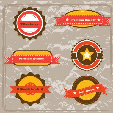 Collection of High Quality labels clipart