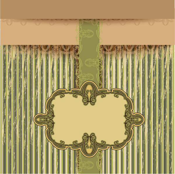 Ретро фон, векторная иллюстрация
