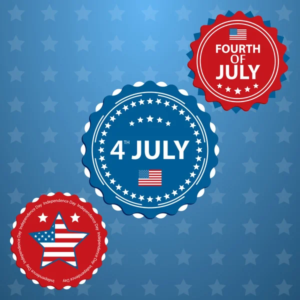 Ημέρα Ανεξαρτησίας Του Ιουλίου Διάνυσμα Φόντο — Διανυσματικό Αρχείο