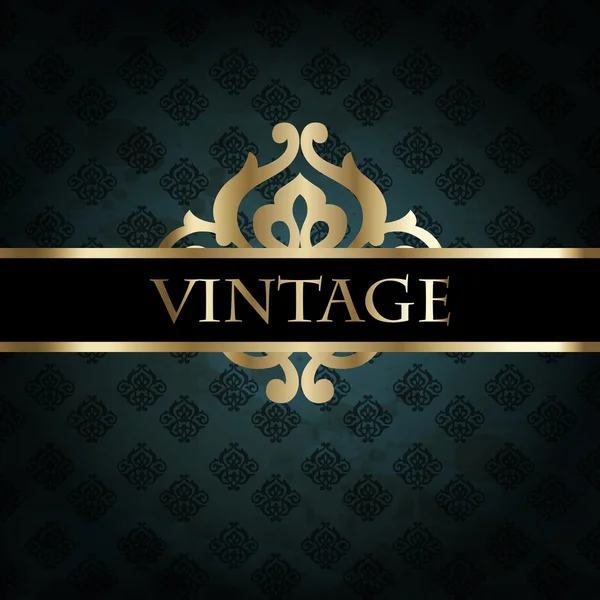 Moldura Vintage Ilustração Vetorial —  Vetores de Stock