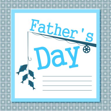 Father's day card clipart