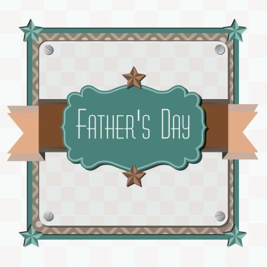 Father's day card clipart