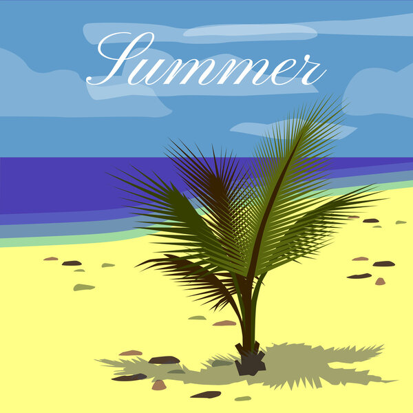 Summer holiday vector background