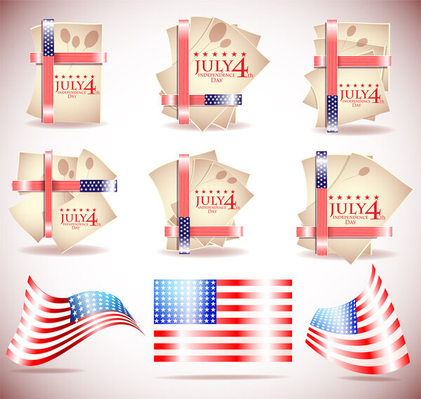 Векторная иллюстрация фирменного стиля  