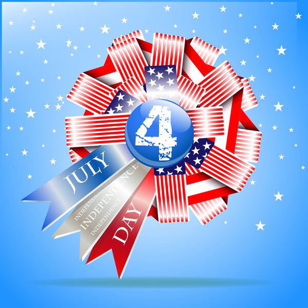 USA independence day illustration