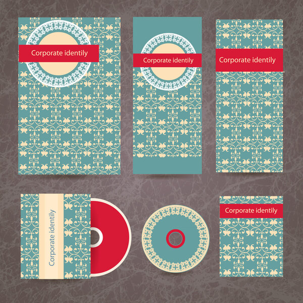 Corporate design vector illustration  