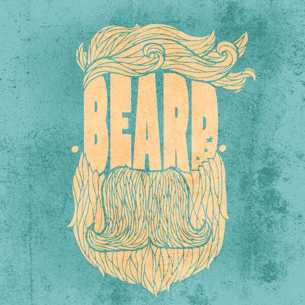 Beard Icon vector illustration  