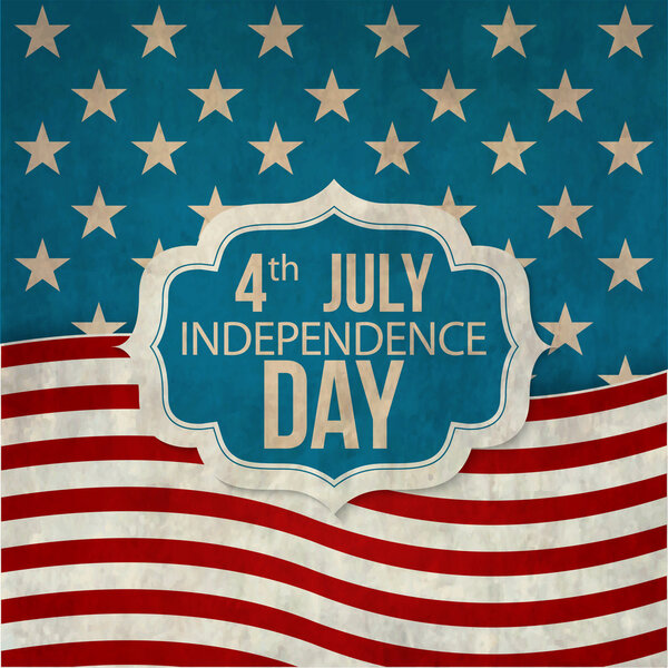 Poster Usa Independence Day Celebration Royalty Free Stock Vectors