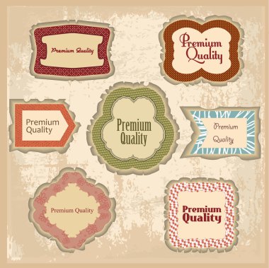 Premium quality signs  banner vector illustration   clipart