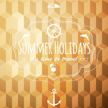 summer  banner vector illustration   clipart