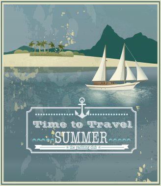 Time to travel background clipart