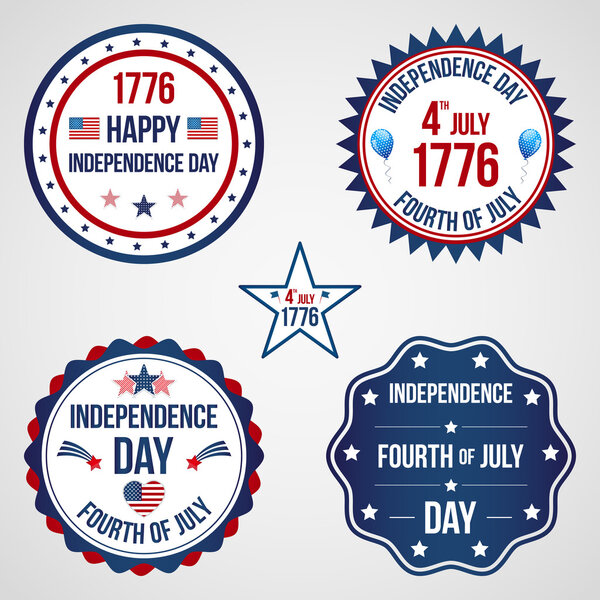 Independence Day postcard design