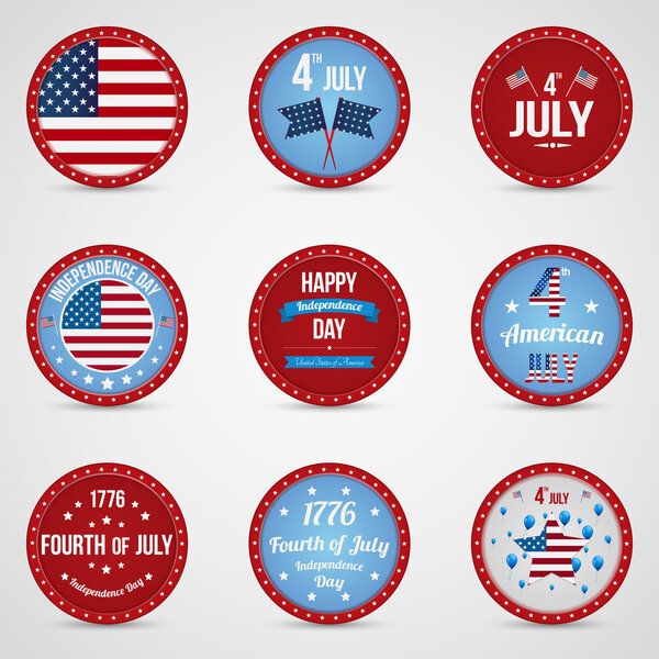 Independence Day postcard design