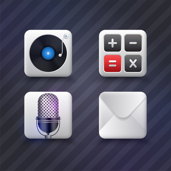 Web icons vector illustration  