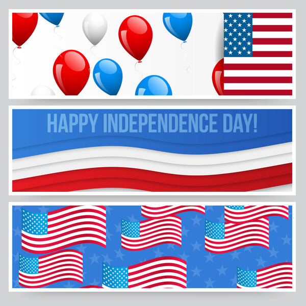 Independence Day postcard design