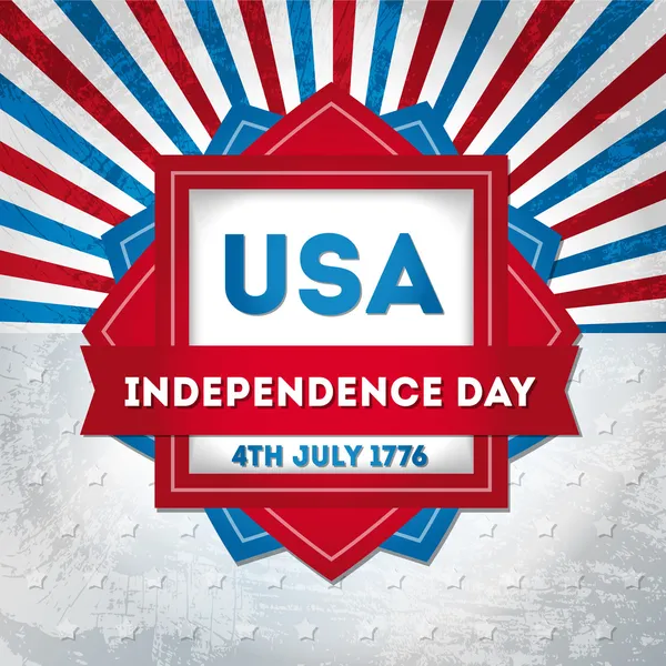 Usa Symboles Fête Indépendance — Image vectorielle