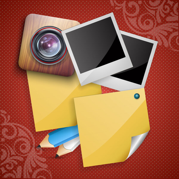 album banner vector illustration  